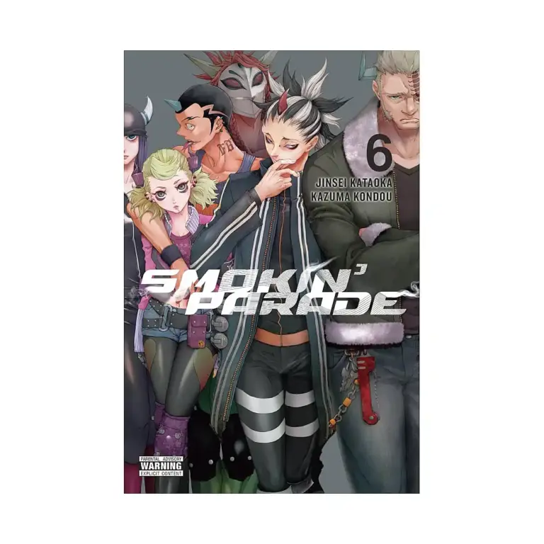 9781975305536 Smokin' Parade (Manga) Volume 06