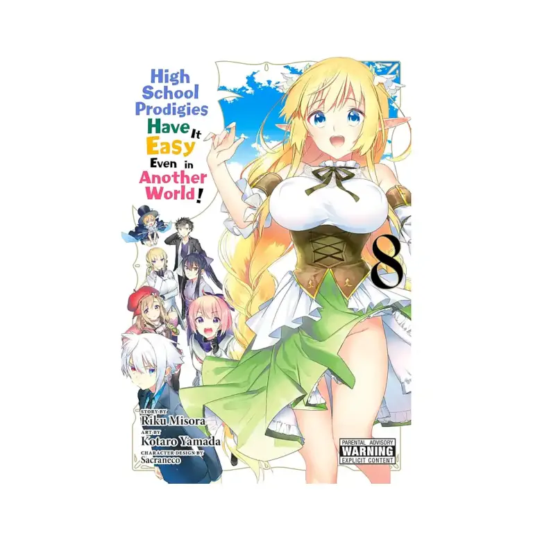 9781975308926 High School Prodigies Have It Easy Even in Another World! (Manga) Volume 08