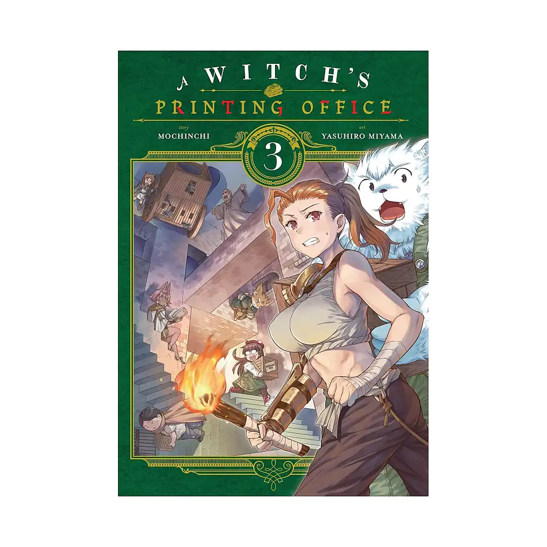 9781975309930 A Witch's Printing Office (Manga) Volume 03