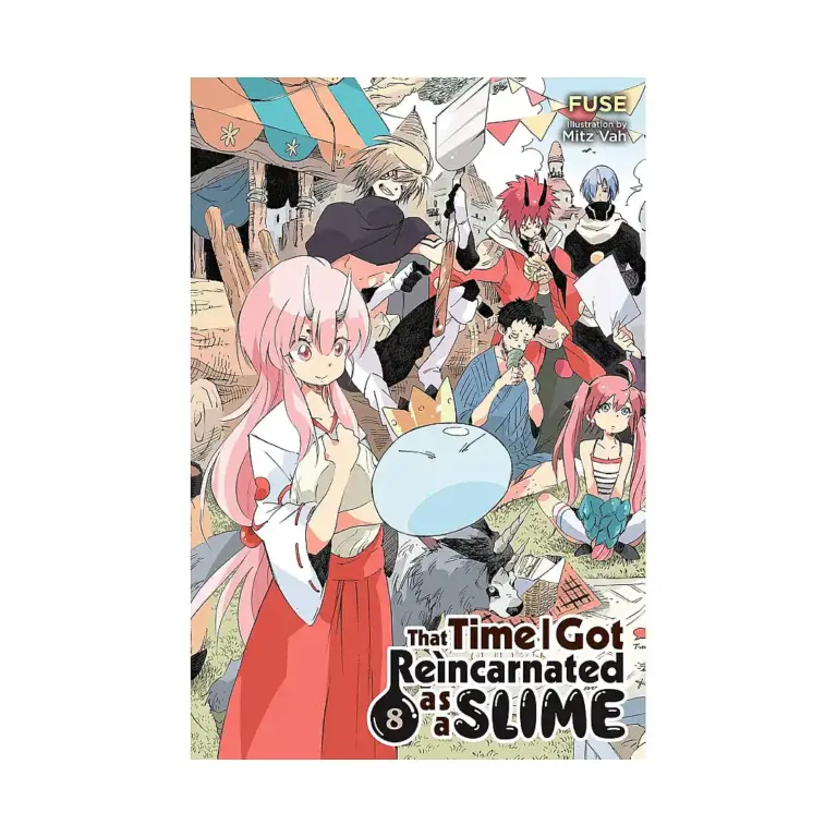 9781975312992 That Time I Got Reincarnated as a Slime (Light Novel) Volume 08