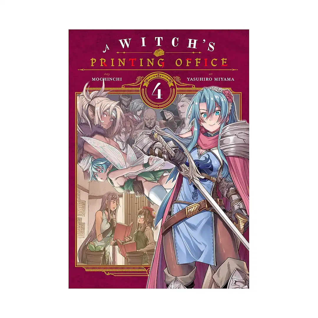 A Witch's Printing Office (Manga) Volume 04
