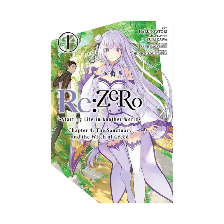 RE: Zero - Starting Life in Another World, Chapter 4: The Sanctuary and the Witch of Greed (Manga) Volume 01
