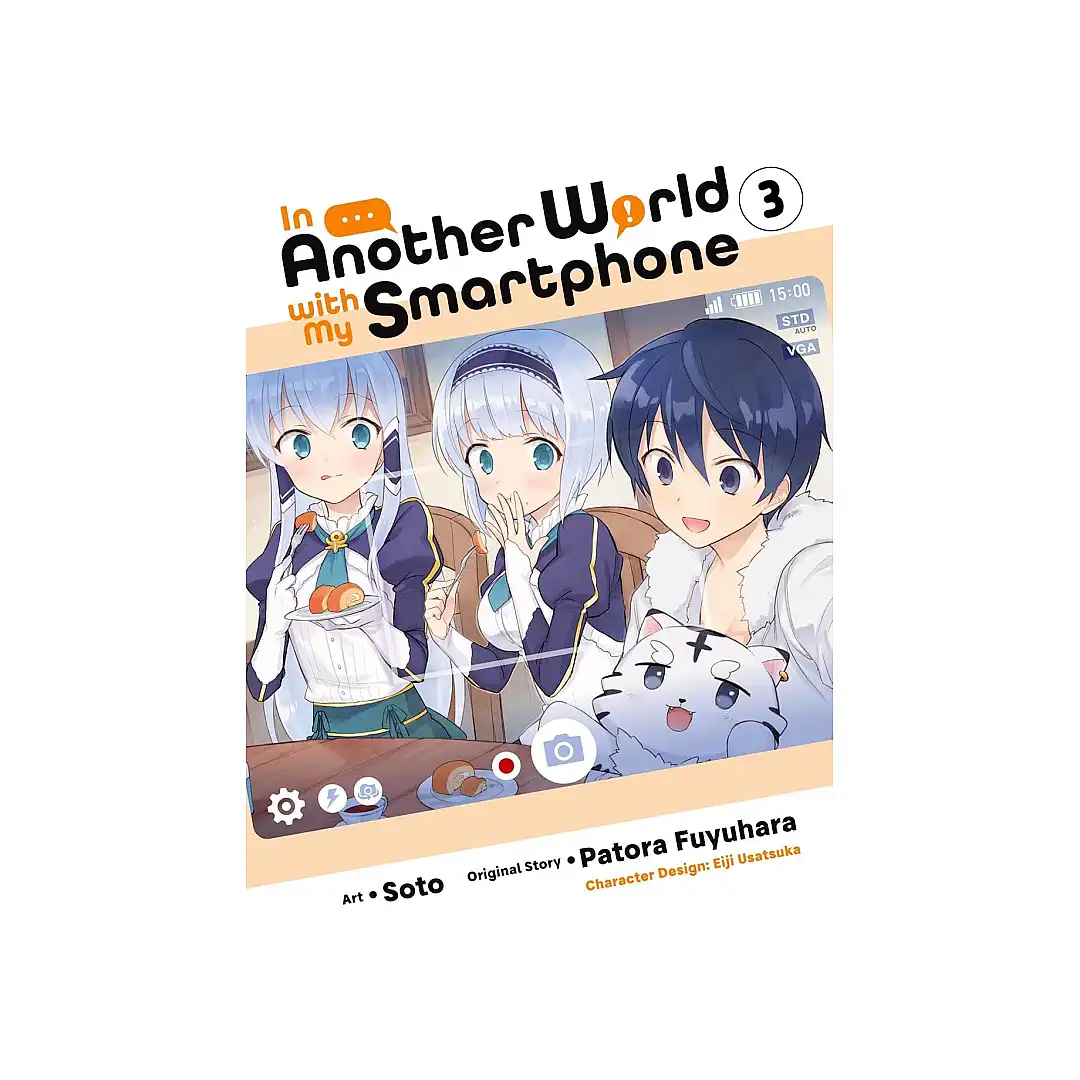 9781975321079 In Another World with My Smartphone (Manga) Volume 03