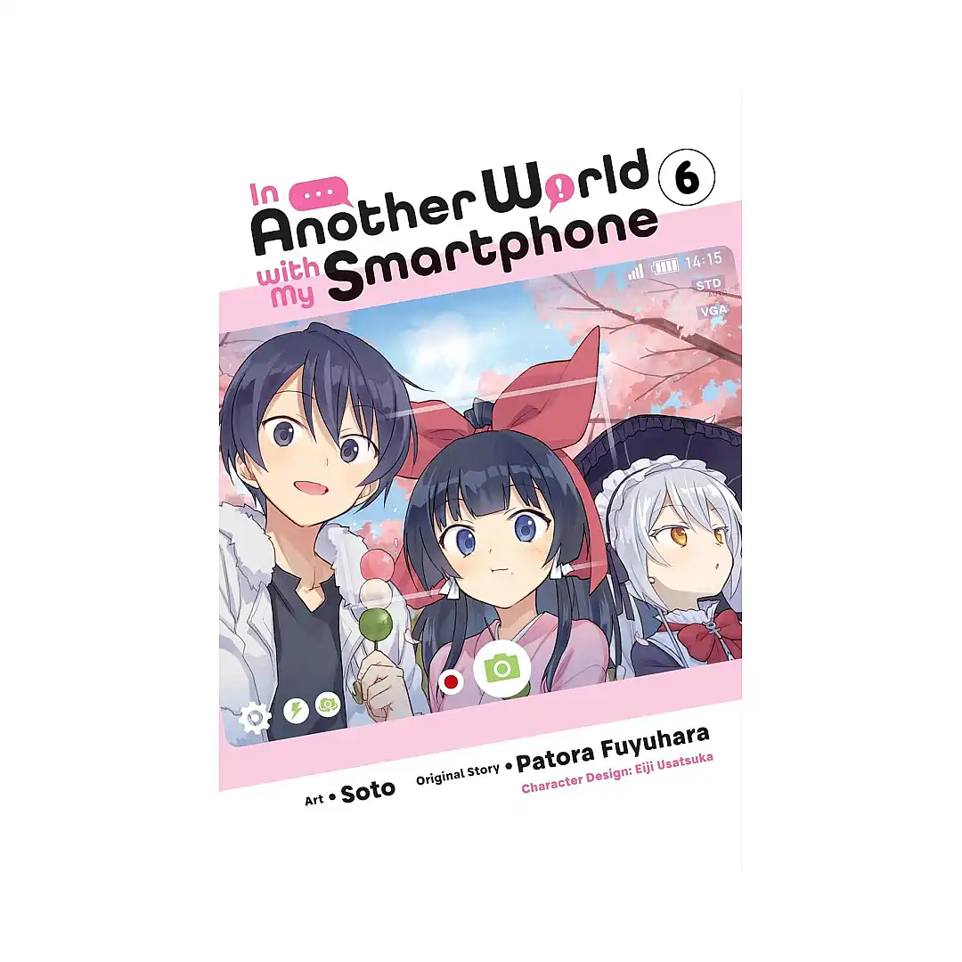 9781975321130 In Another World with My Smartphone (Manga) Volume 06
