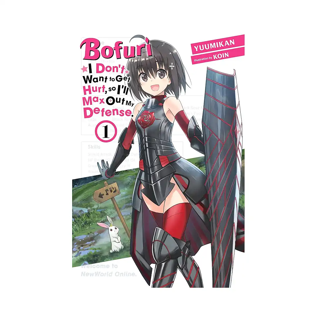 9781975322731 Bofuri: I Don't Want to Get Hurt, So I'll Max Out My Defense. (Light Novel) Volume 01