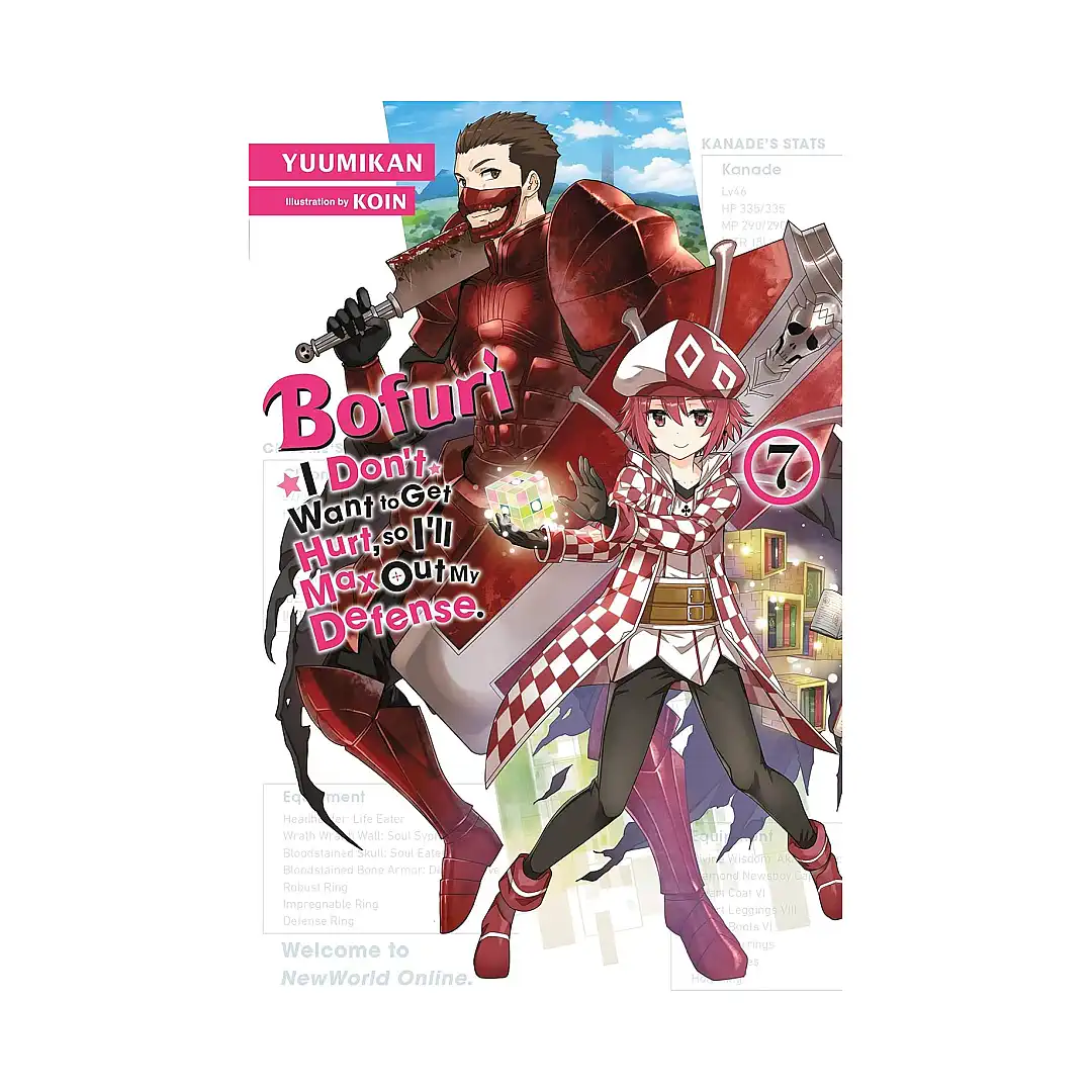 9781975323646 Bofuri: I Don't Want to Get Hurt, So I'll Max Out My Defense. (Light Novel) Volume 07