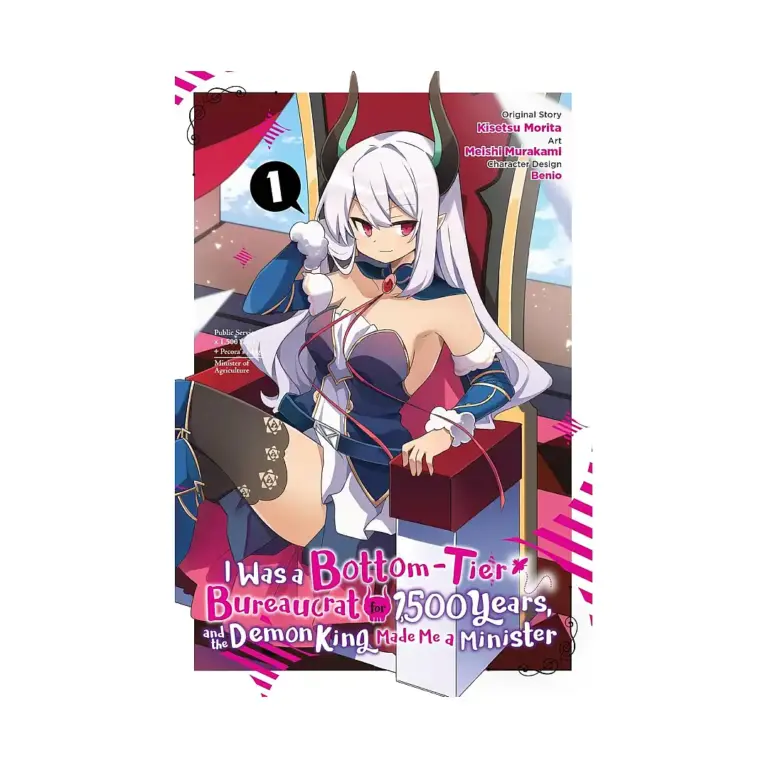 I Was a Bottom-Tier Bureaucrat for 1,500 Years, and the Demon King Made Me a Minister (Manga) Volume 01