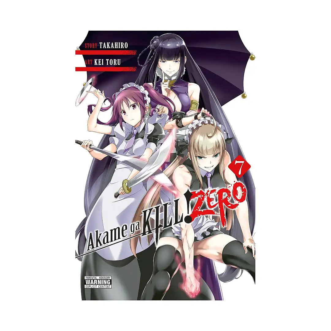 9781975326470 Akame Ga Kill! Zero (Manga) Volume 07