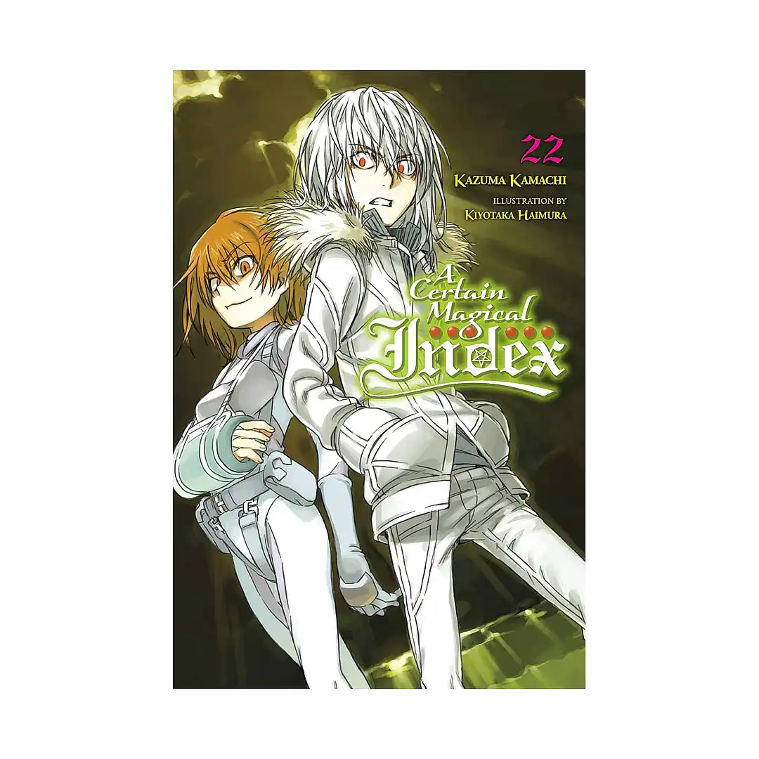 9781975331283 A Certain Magical Index (Light Novel) Volume 22