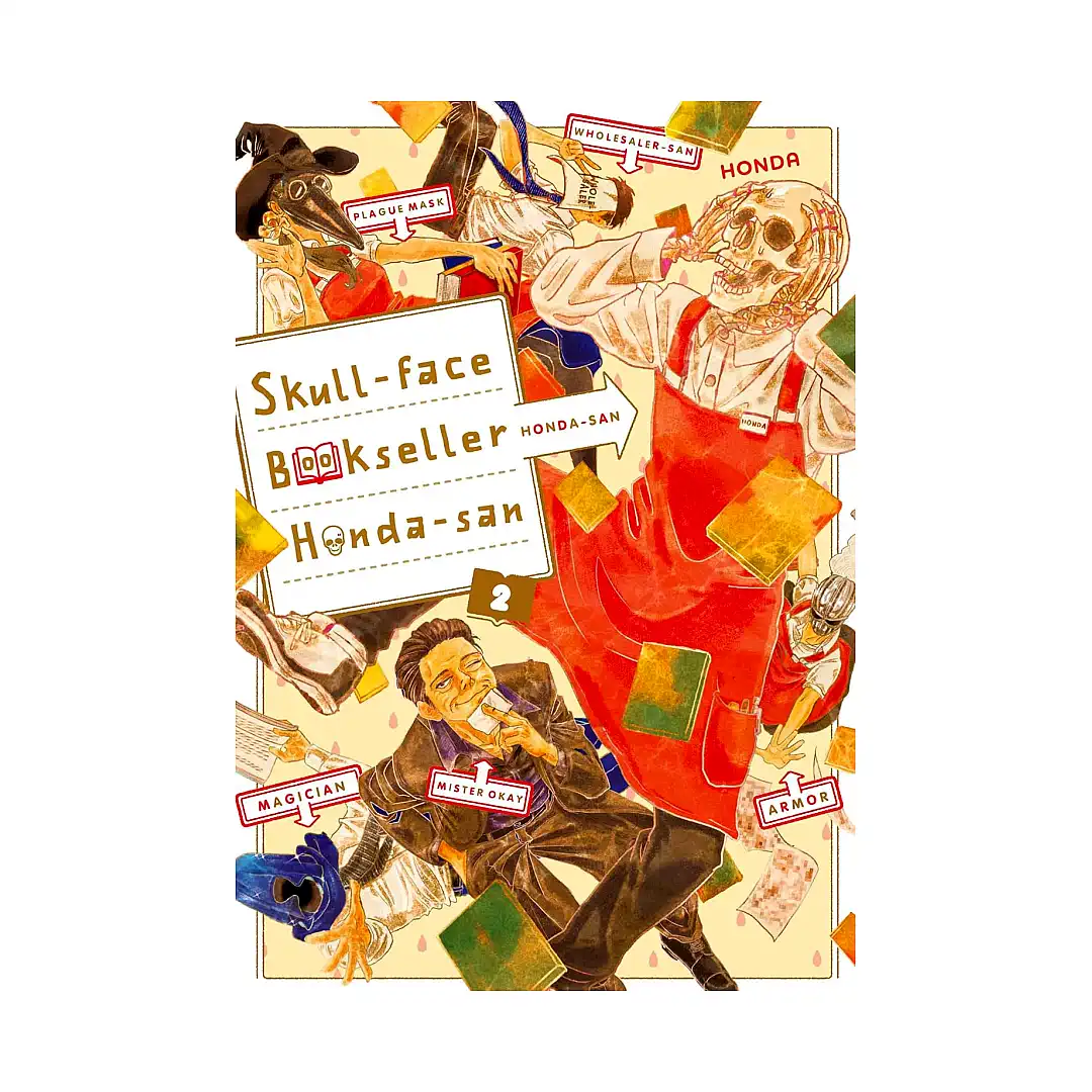 9781975331405 Skull-Face Bookseller Honda-San (Manga) Volume 02