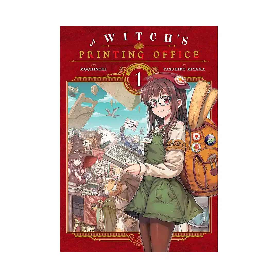 9781975331467 A Witch's Printing Office (Manga) Volume 01