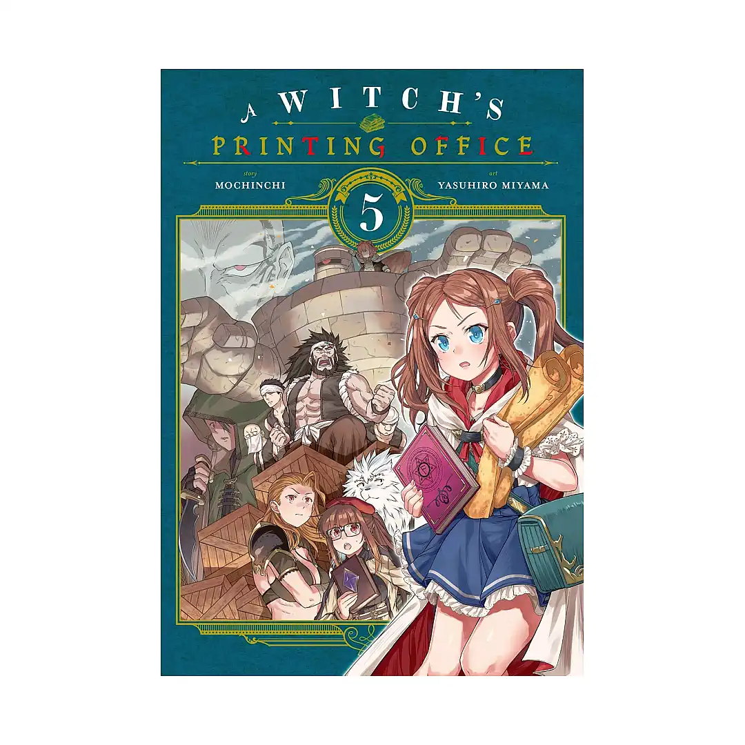 9781975333843 A Witch's Printing Office (Manga) Volume 05