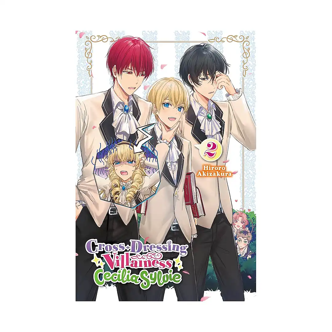 9781975334239 Cross-Dressing Villainess Cecilia Sylvie (Light Novel) Volume 02