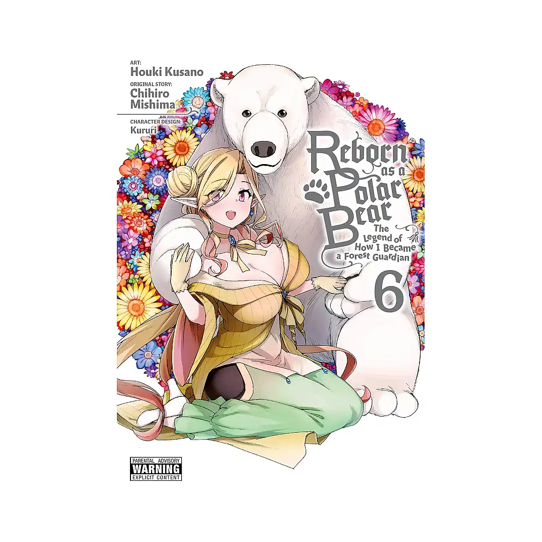 9781975336196 Reborn as a Polar Bear: The Legend of How I Became a Forest Guardian (Manga) Volume 06