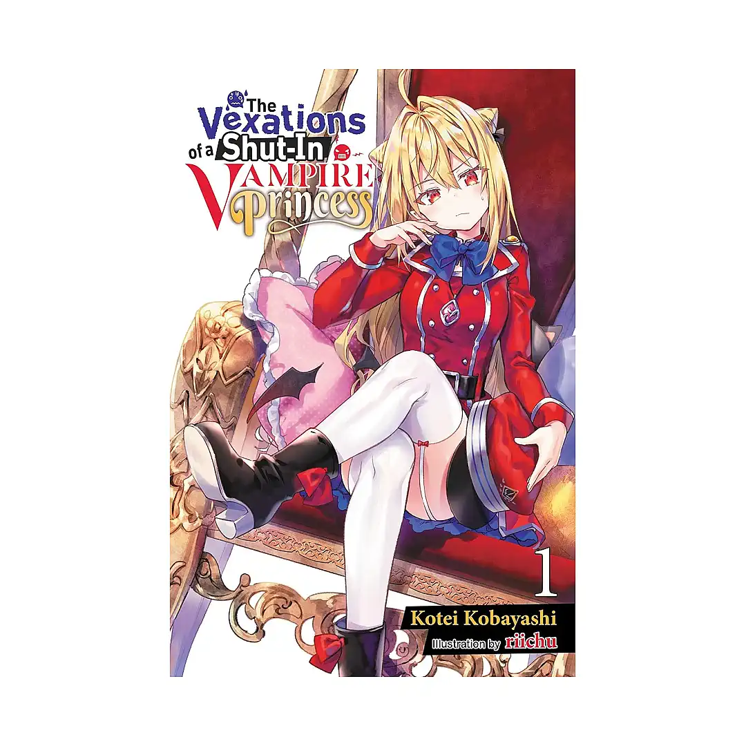 9781975339494 The Vexations of a Shut-In Vampire Princess (Light Novel) Volume 01