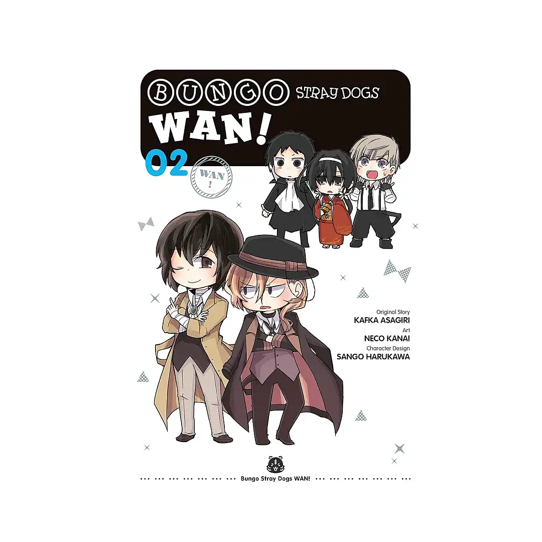 9781975340292 Bungo Stray Dogs: Wan! (Manga) Volume 02