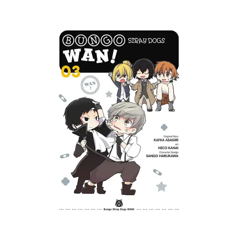 9781975340315 Bungo Stray Dogs: Wan! (Manga) Volume 03