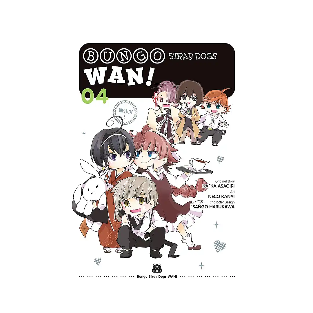 9781975340339 Bungo Stray Dogs: Wan! (Manga) Volume 04