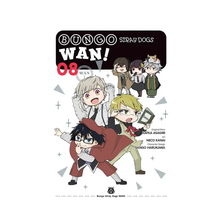9781975340414 Bungo Stray Dogs: Wan! (Manga) Volume 08