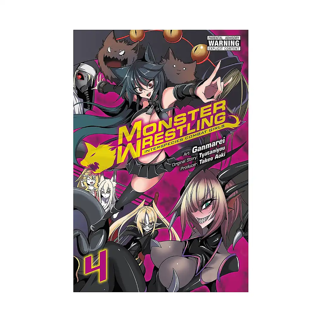9781975340841 Monster Wrestling: Interspecies Combat Girls (Manga) Volume 04