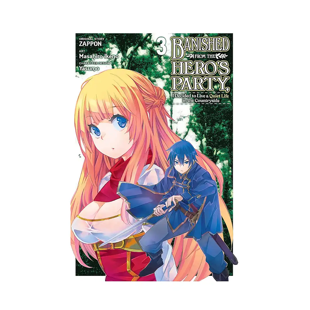 9781975341558 Banished from the Hero's Party, I Decided to Live a Quiet Life in the Countryside (Manga) Volume 03