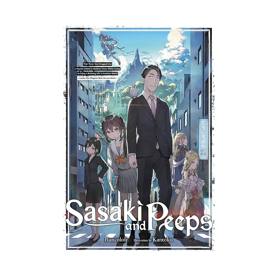 9781975343521 Sasaki and Peeps (Light Novel) Volume 01
