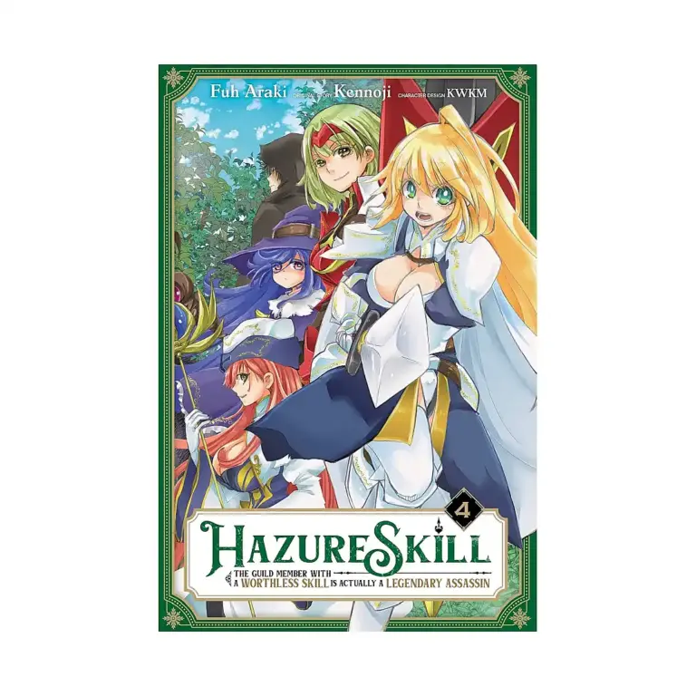 9781975344429 Hazure Skill: The Guild Member with a Worthless Skill Is Actually a Legendary Assassin (Manga) Volume 04