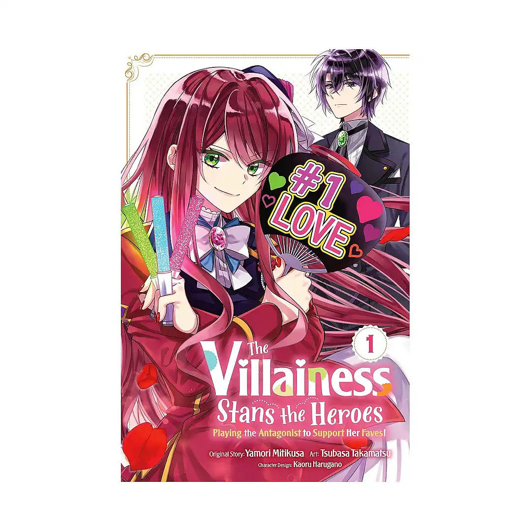 9781975361051 The Villainess Stans the Heroes: Playing the Antagonist to Support Her Faves! (Manga) Volume 01