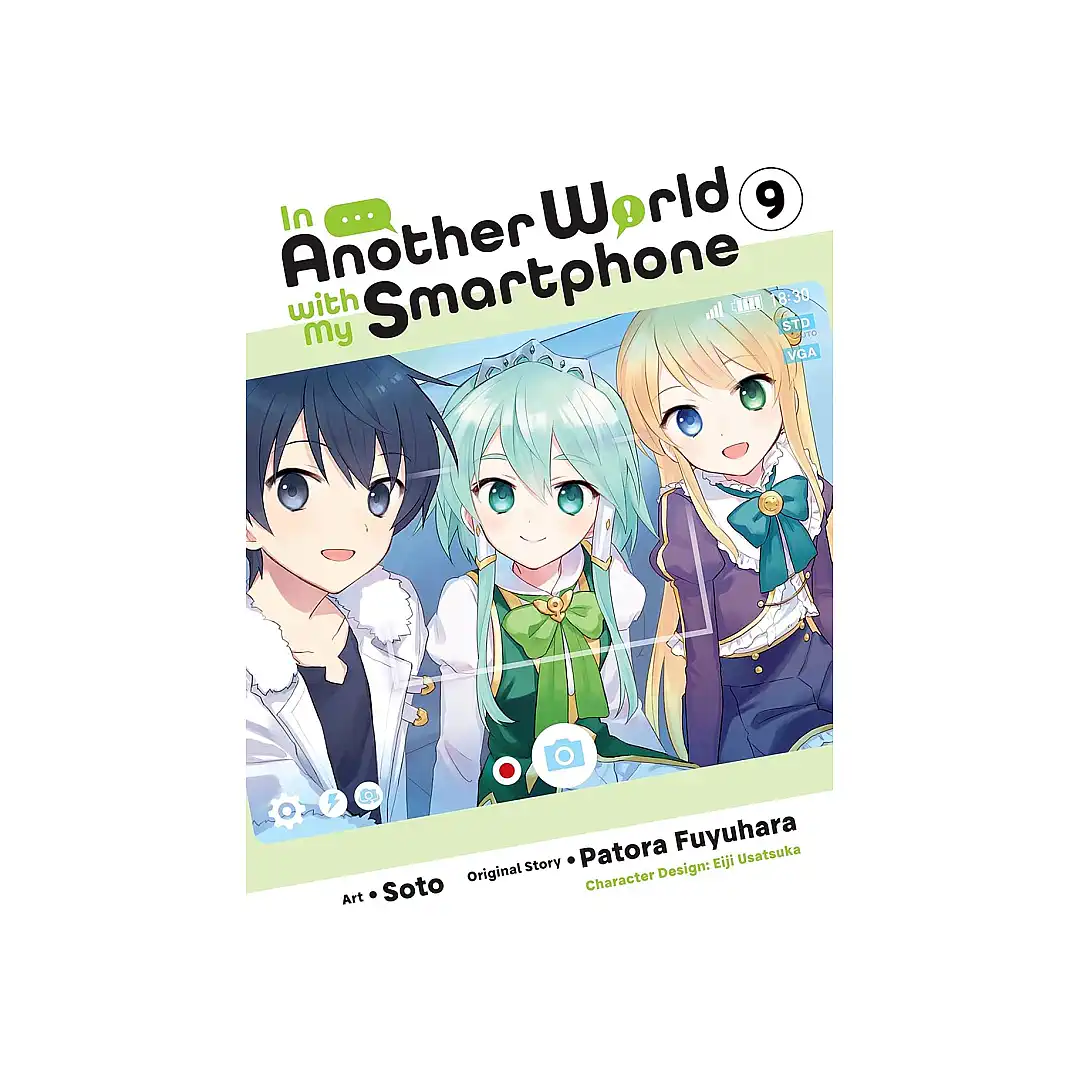 9781975362379 In Another World with My Smartphone (Manga) Volume 09