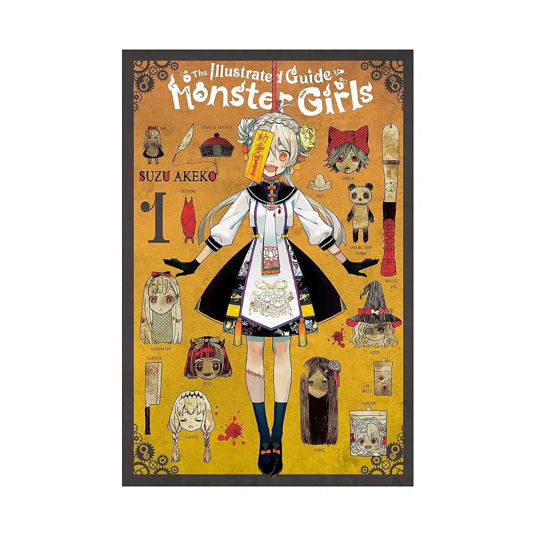 9781975365066 The Illustrated Guide to Monster Girls (Manga) Volume 01