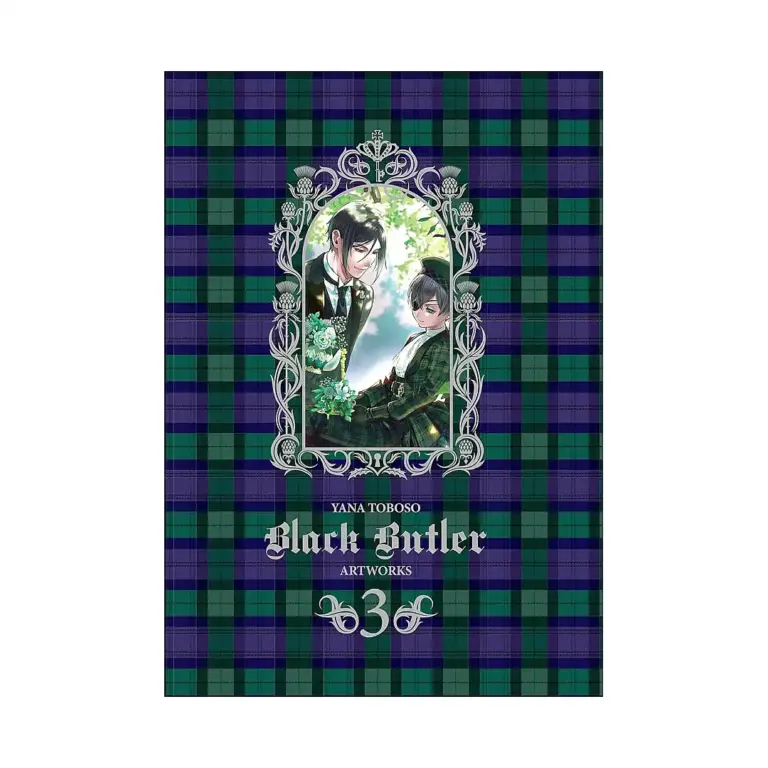 9781975366445 Yana Toboso Artworks Black Butler (Manga) Volume 03