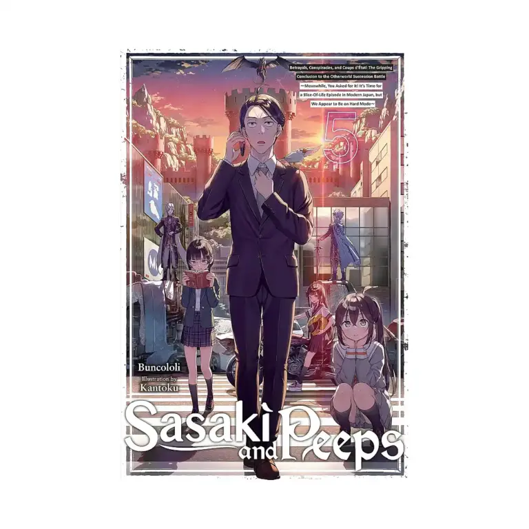 9781975367909 Sasaki and Peeps (Light Novel) Volume 05