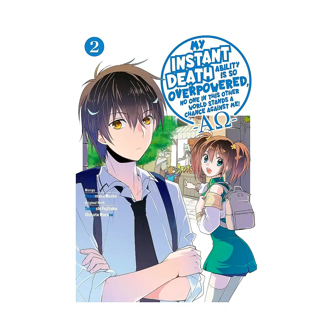 9781975368432 My Instant Death Ability Is So Overpowered, No One in This Other World Stands a Chance Against Me! --Ao-- (Manga) Volume 02
