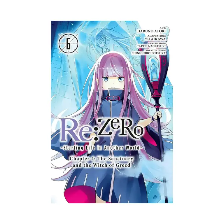 9781975369330 RE: Zero - Starting Life in Another World, Chapter 4: The Sanctuary and the Witch of Greed (Manga) Volume 06