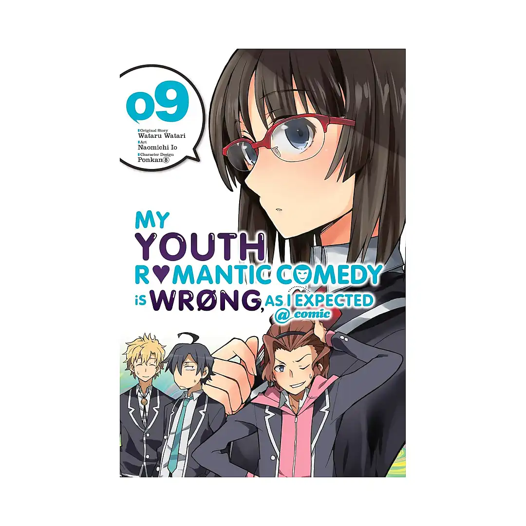 9781975381011 My Youth Romantic Comedy Is Wrong, as I Expected (Manga) Volume 09