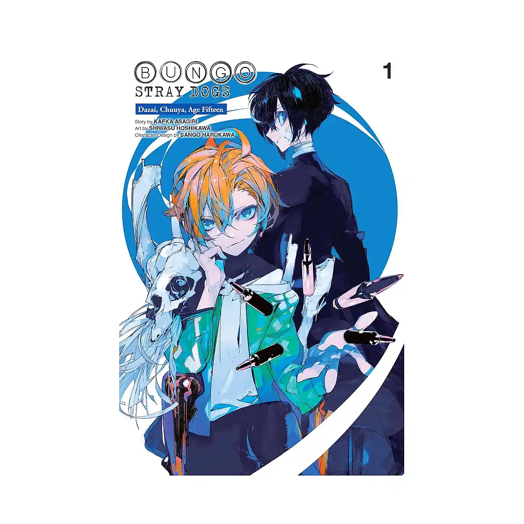 9781975389444 Bungo Stray Dogs: Dazai, Chuuya, Age Fifteen (Manga) Volume 01