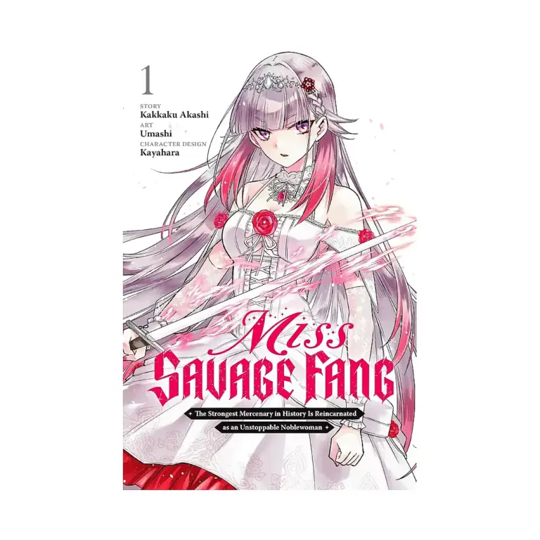 9781975391546 Miss Savage Fang: The Strongest Mercenary in History Is Reincarnated as an Unstoppable Noblewoman (Manga) Volume 01