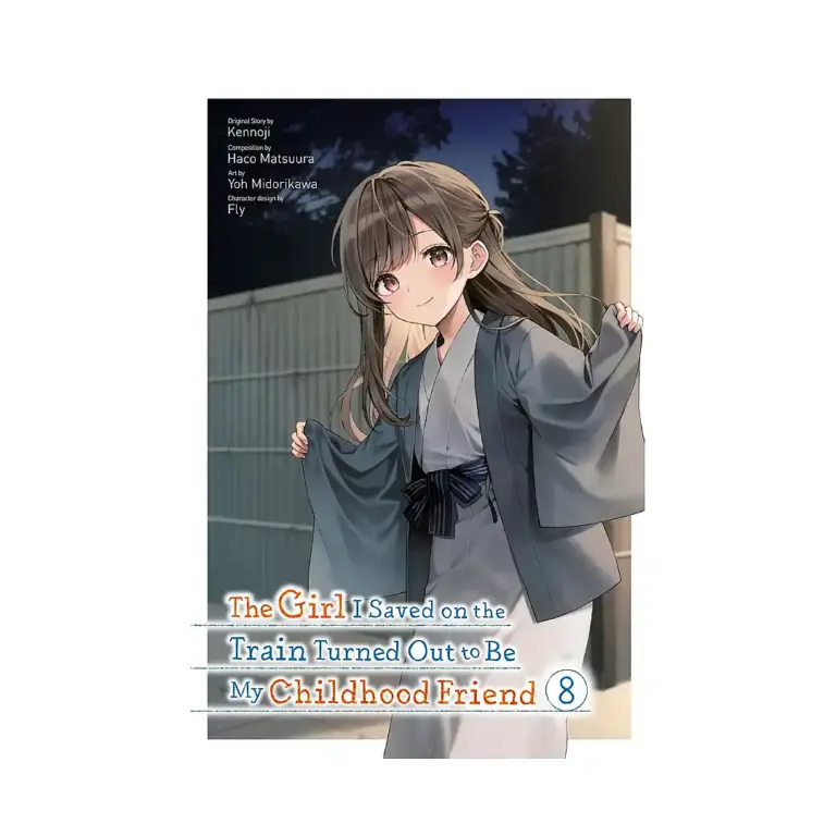 9781975393748 The Girl I Saved on the Train Turned Out to Be My Childhood Friend (Manga) Volume 08