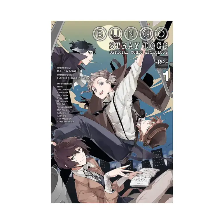 9781975397081 Bungo Stray Dogs: The Official Comic Anthology (Manga) Volume 01