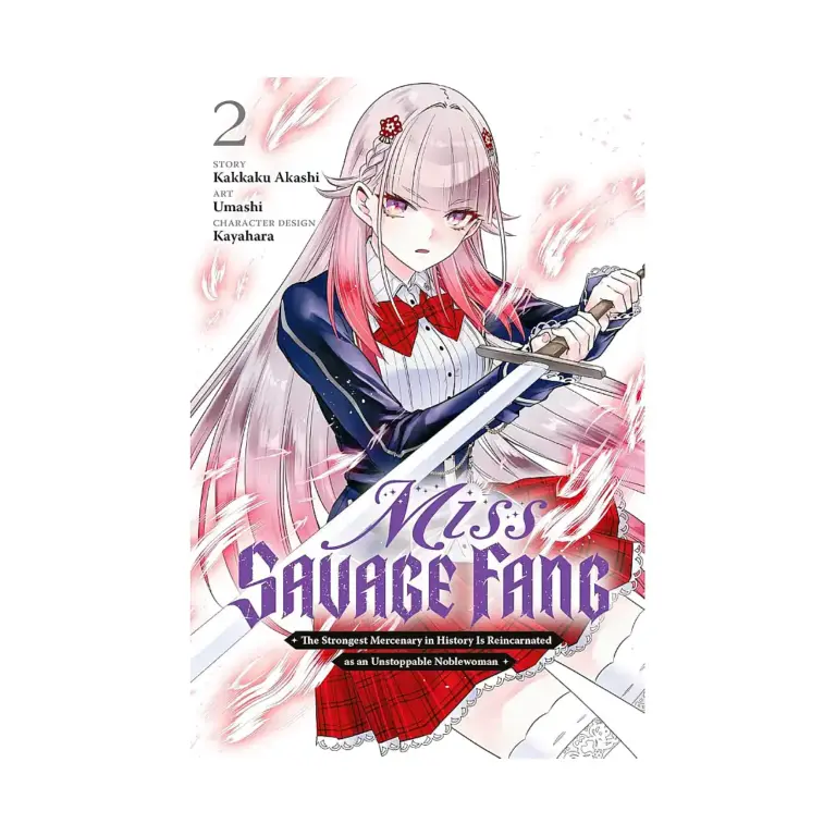 9781975398842 Miss Savage Fang: The Strongest Mercenary in History Is Reincarnated as an Unstoppable Noblewoman (Manga) Volume 02