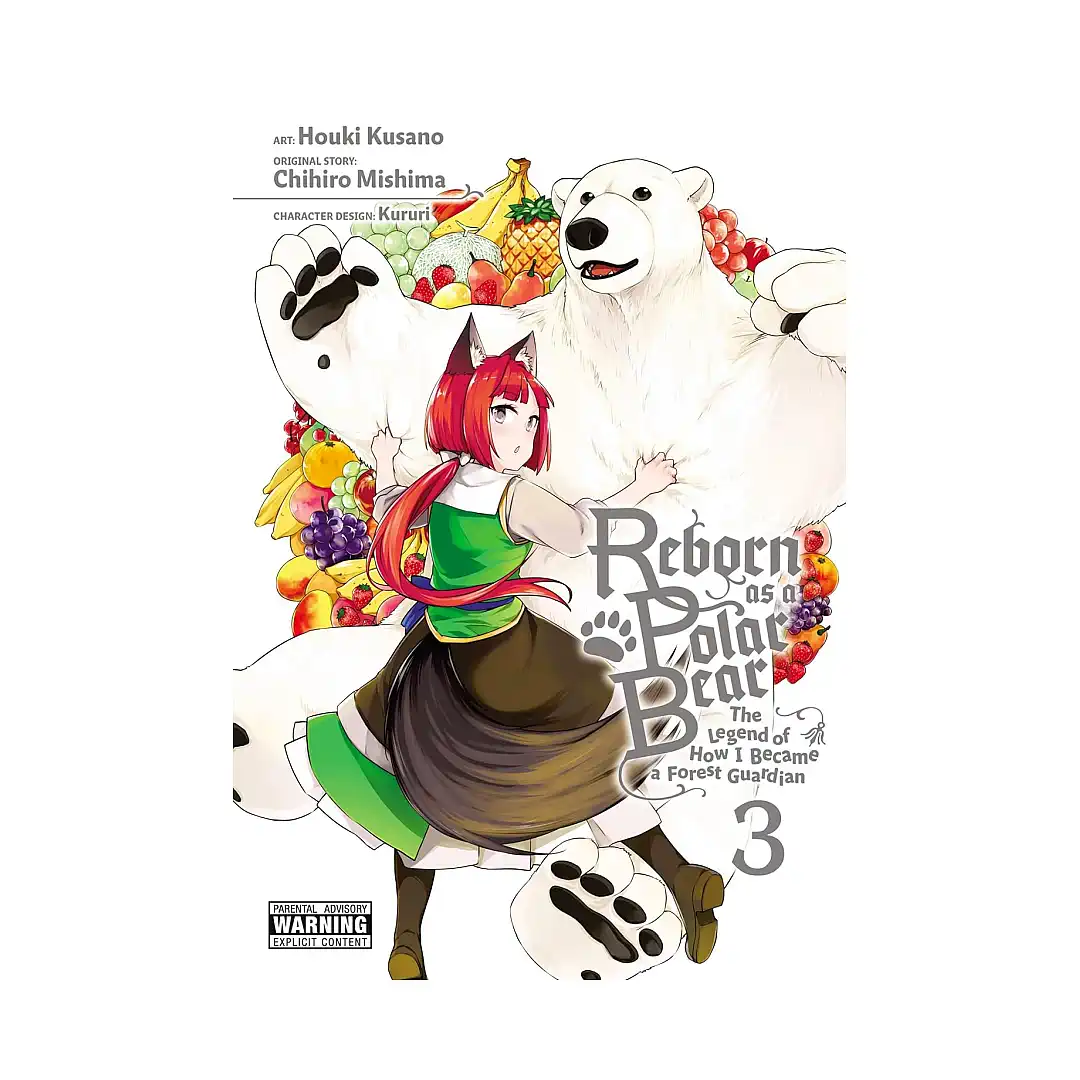9781975399511 Reborn as a Polar Bear: The Legend of How I Became a Forest Guardian (Manga) Volume 03