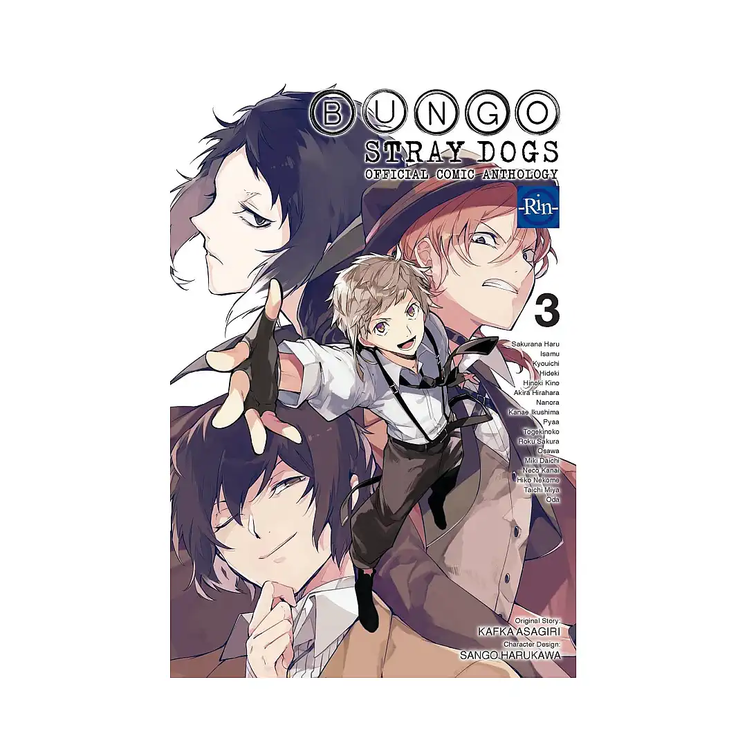 9781975399801 Bungo Stray Dogs: The Official Comic Anthology (Manga) Volume 03