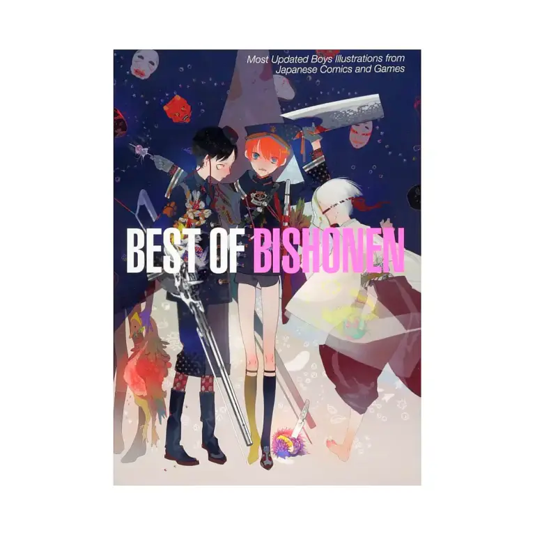 Best of Bishonen: Most Updated Boys Illustrations from Japanese Comics and Games (Illustration Book)