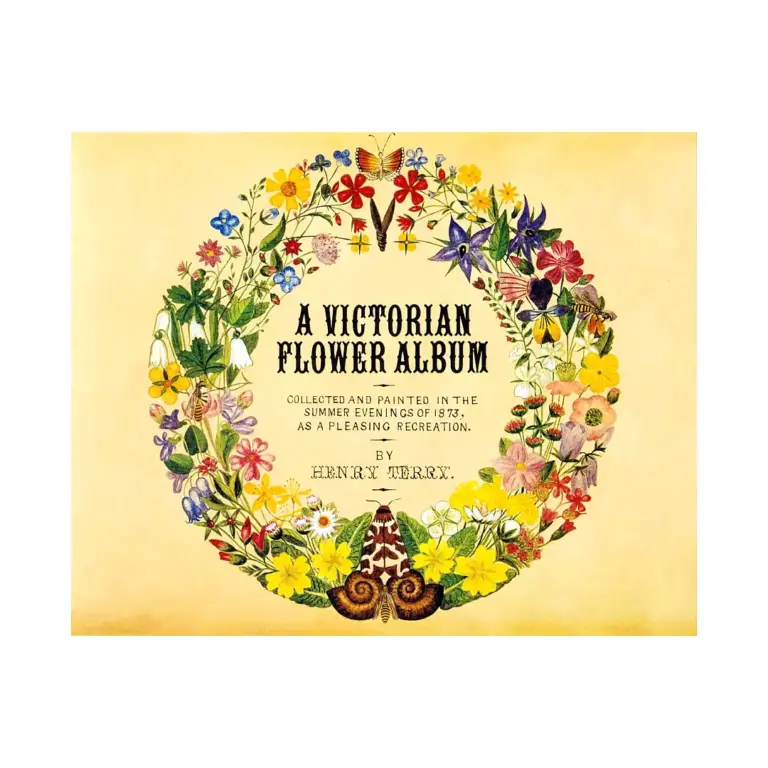 9784756250605 A Victorian Flower Album (Illustration Book)