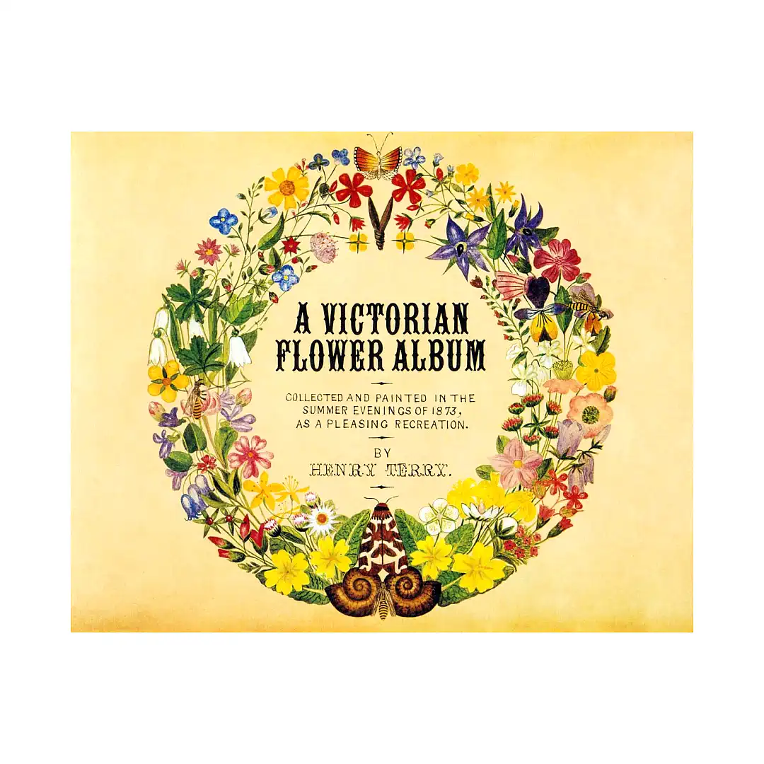 A Victorian Flower Album (Illustration Book)