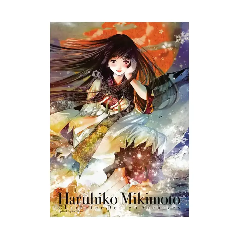 9784756253132 Haruhiko Mikimoto Character Design Archives (Updated English Edition) (Illustration Book)