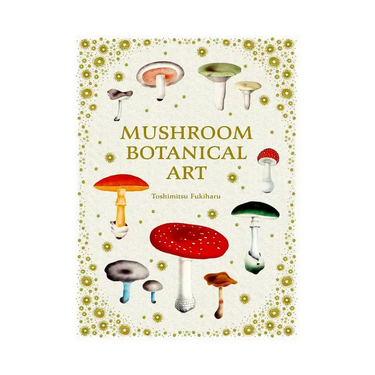 Mushroom Botanical Art (Illustration Book)