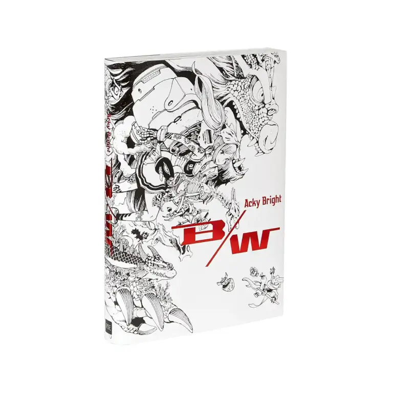 9784756257291 Acky Bright B/W (Illustration Book)