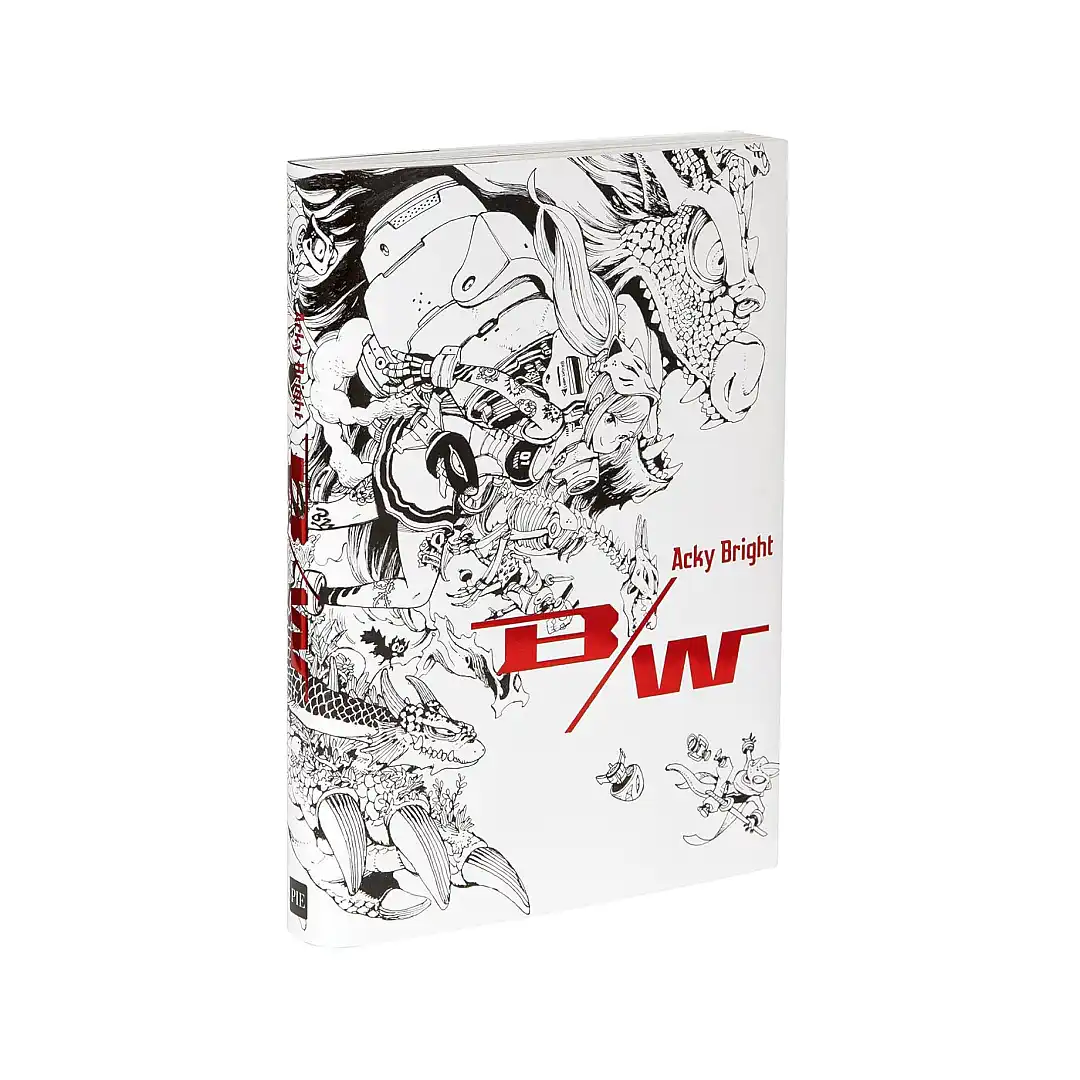 9784756257291 Acky Bright B/W (Illustration Book)