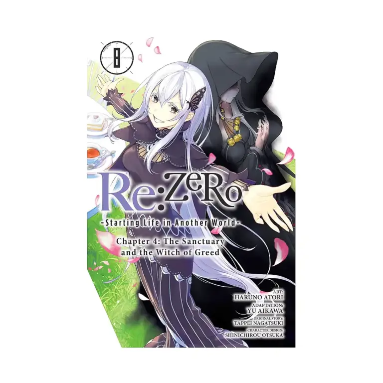 9798855401875 RE: Zero - Starting Life in Another World, Chapter 4: The Sanctuary and the Witch of Greed (Manga) Volume 08